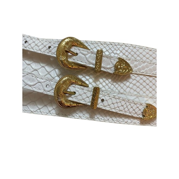 Alice McCall Walk All Over You Belt Size S/M White main image 5